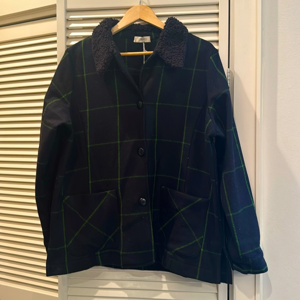 Cameo wool chore coat